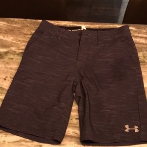 UNDERARMOUR boys dress shorts!